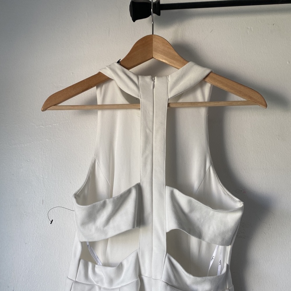 Lulu’s S Cutout and About White Skater Dress - Picture 10 of 14